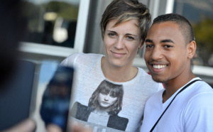 Les Braqueuses tout sourire...