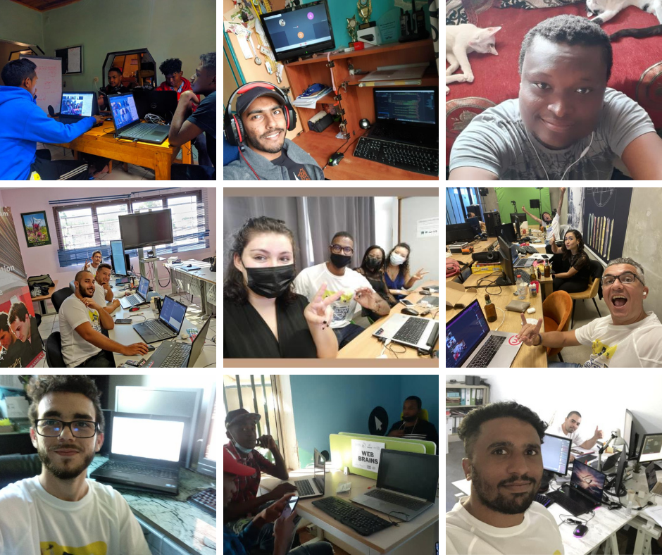 Les vainqueurs de la WebCup Océan Indien