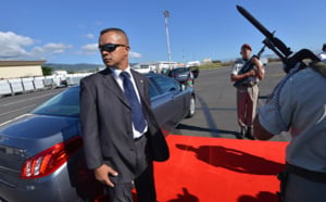 Accueil protocolaire pour la venue du président de la République des Seychelles