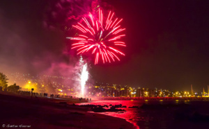 Saint-Pierre : Le feu d'artifice en images