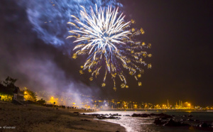 Saint-Pierre : Le feu d'artifice en images