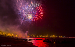 Saint-Pierre : Le feu d'artifice en images