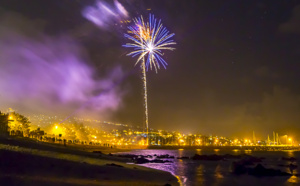 Saint-Pierre : Le feu d'artifice en images