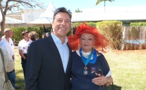 Concours de beaux chapeaux à la garden party de la Préfecture
