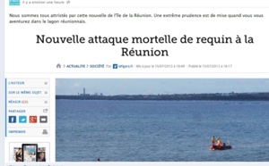 Merci à l'extrême hypocrisie d'un site touristique mauricien après la nouvelle attaque de requins...