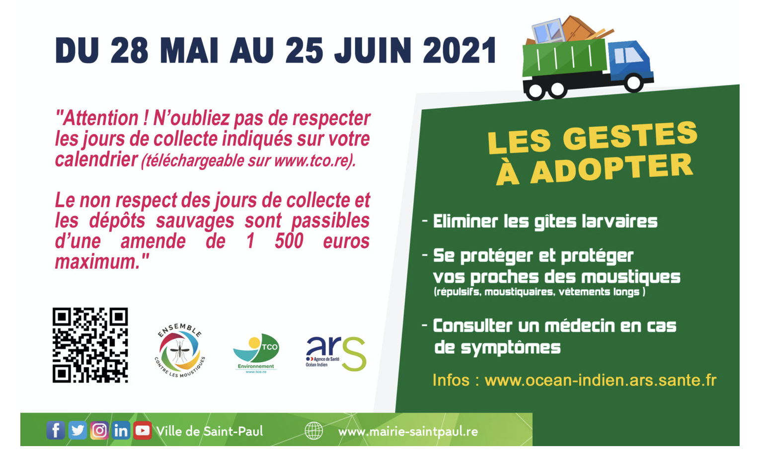 Tous contre la dengue à Saint-Paul