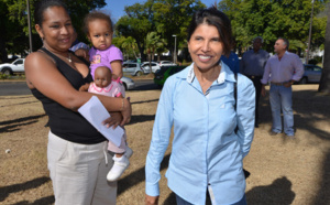 Retour en images sur le rassemblement de soutien à Samuel Mouen