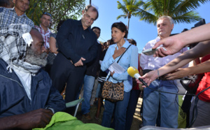 Retour en images sur le rassemblement de soutien à Samuel Mouen