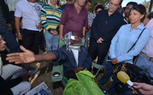Retour en images sur le rassemblement de soutien à Samuel Mouen