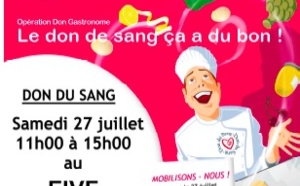 Une collecte de sang