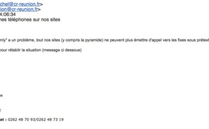 La Région se retrouve sans téléphone...