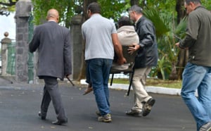 Samuel Mouen a passé trois jours à l'hôtel Le Bellepierre pour se remettre de sa grève de la faim...