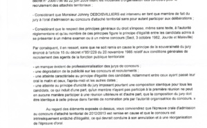 Des candidats contestent la régularité du concours d'attaché territorial 