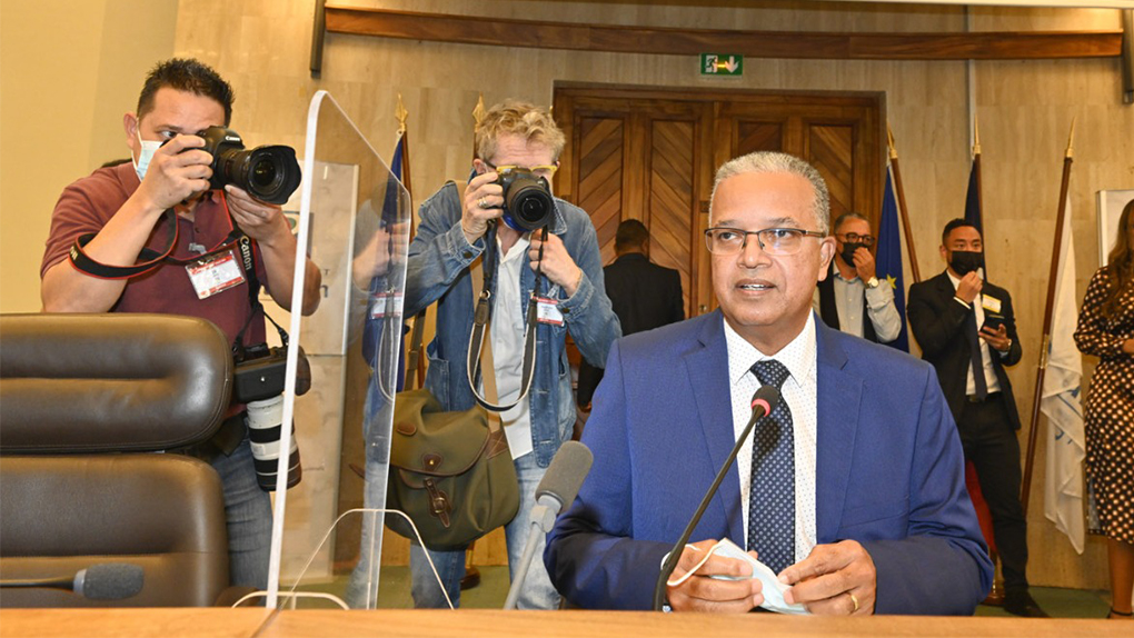 Revivez la réélection de Cyrille Melchior comme président du Département