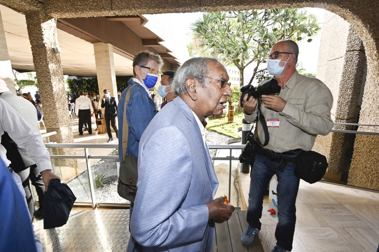 Revivez la réélection de Cyrille Melchior comme président du Département