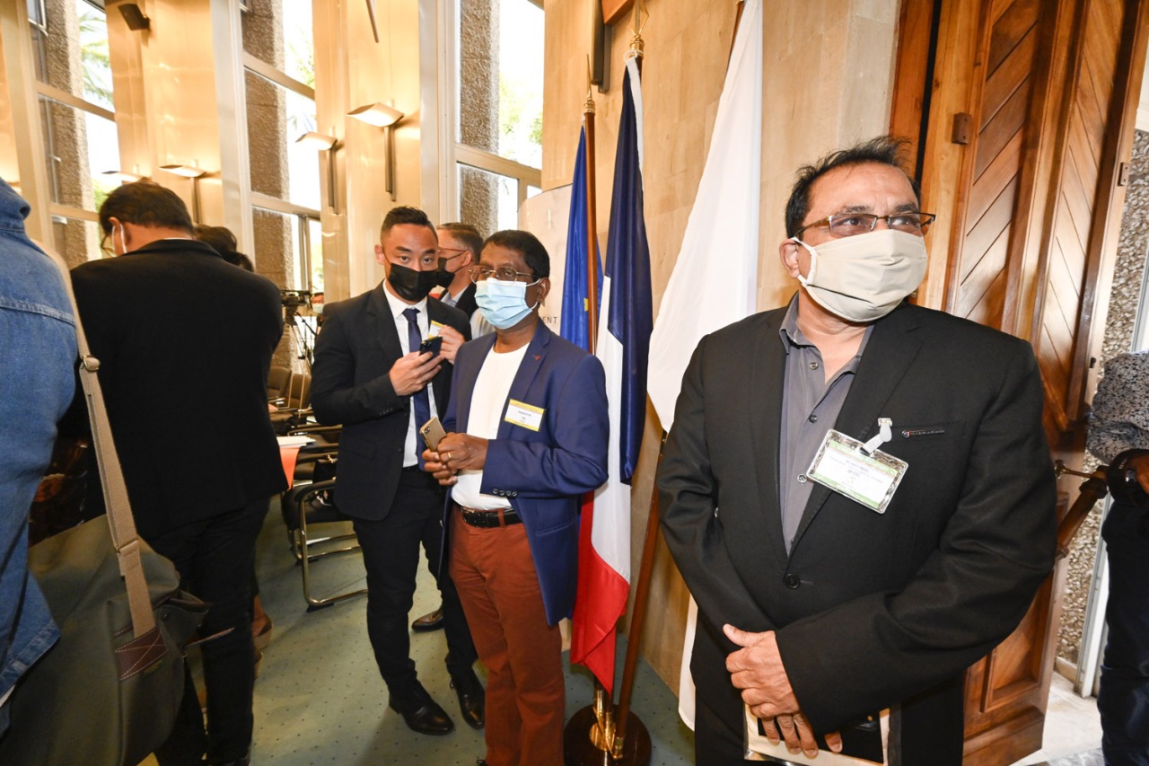 Revivez la réélection de Cyrille Melchior comme président du Département