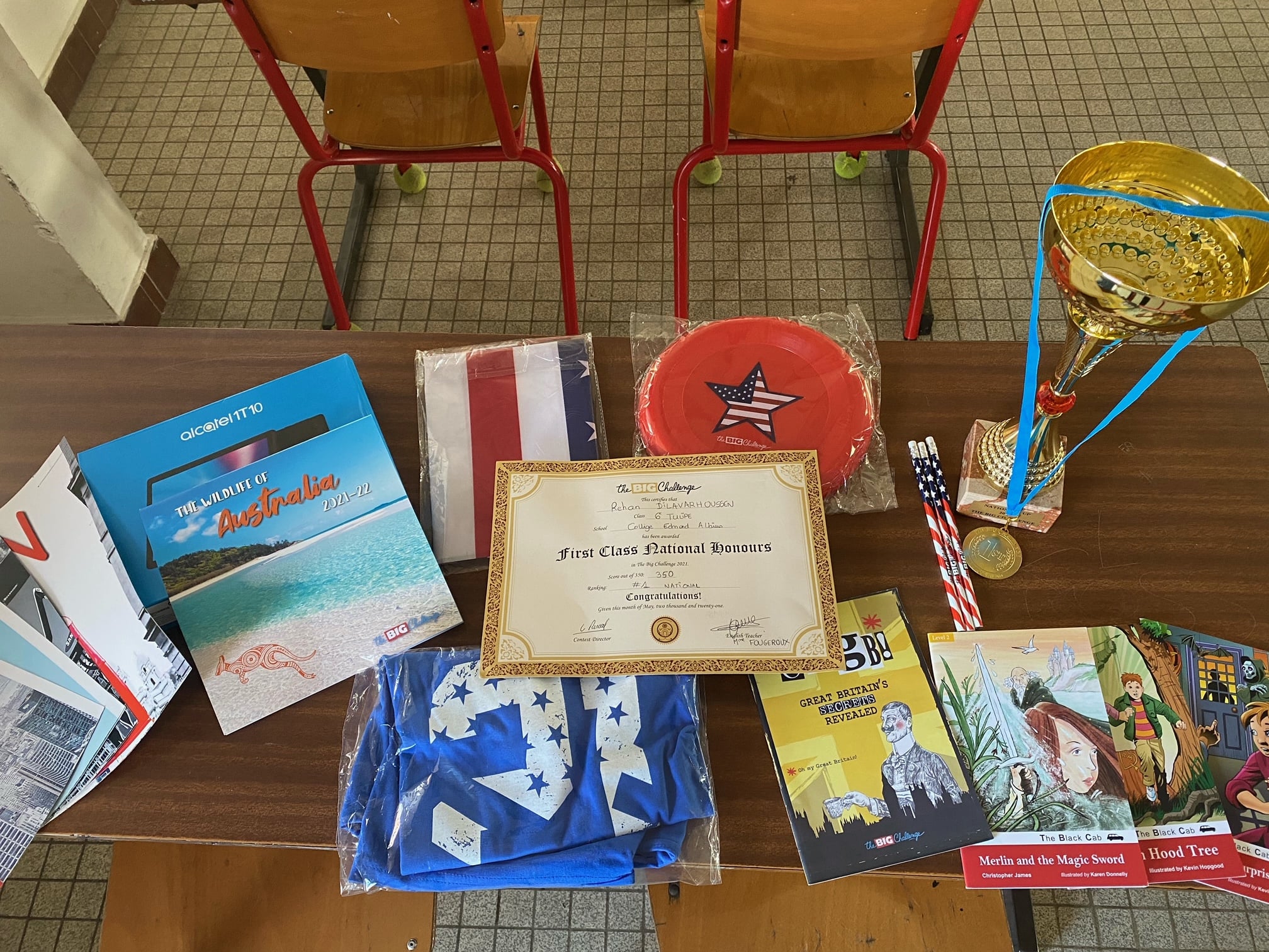 Le collège Edmond Albius récompense ses talentueux élèves