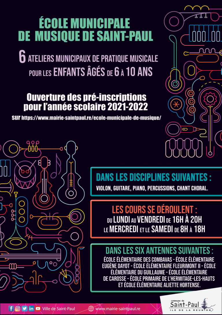 Ecole municipale de musique : les pré-inscriptions sont ouvertes !