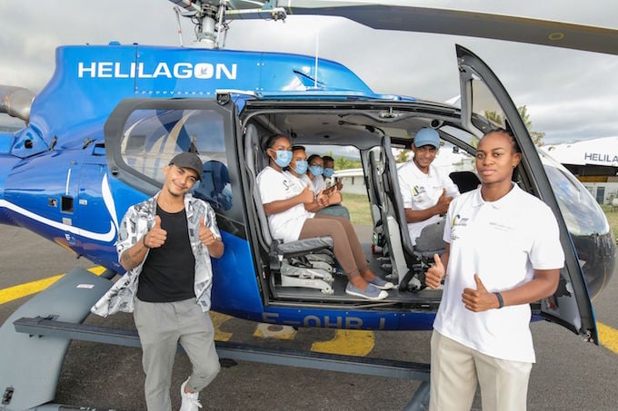 1000 Sourires fête ses 15 ans à Hélilagon avec Marie Katoto, Fabrice Abriel, Mickaël Pouvin et Missty