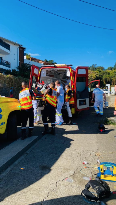 La Plaine St-Paul : Le cycliste victime d'une crise cardiaque sauvé par deux anges gardiens
