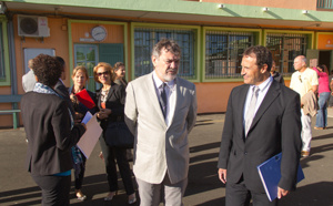 Rentrée 2013: Le recteur au collège de Trois-Bassins