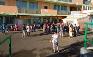Rentrée 2013: Le recteur au collège de Trois-Bassins