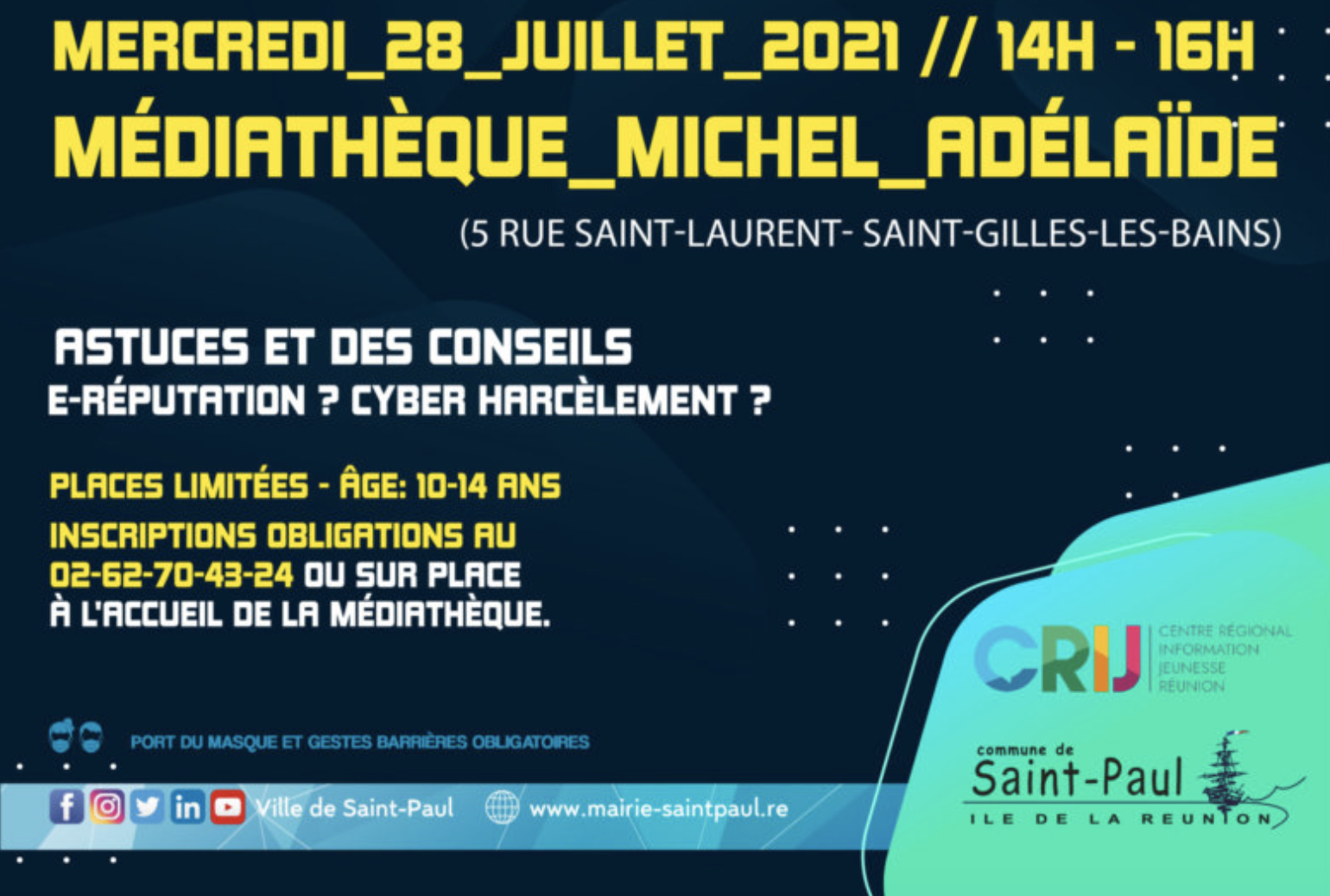 Saint-Paul : une Ville d’expositions