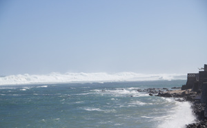 La houle frappe le Sud