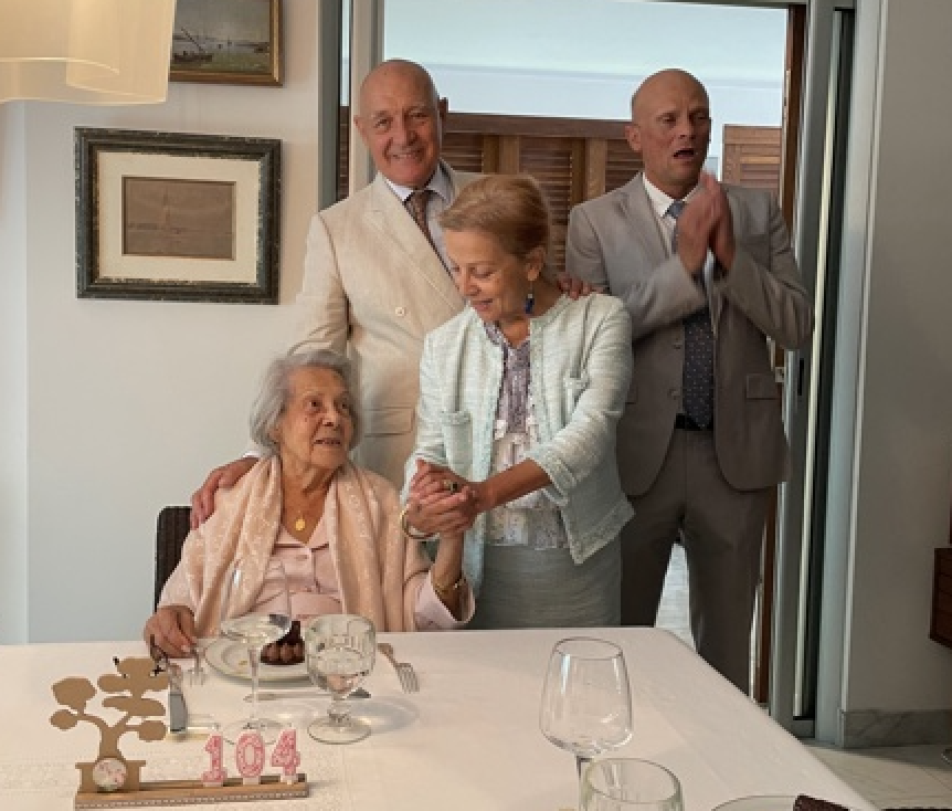 La résistante Marguerite Jauzelon fête ses 104 ans