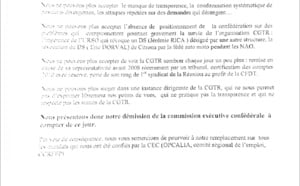 La CGTR est-elle sur le point d'imploser ?