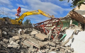 Retour en images sur la démolition de l'immeuble Hassanaly au Chaudron
