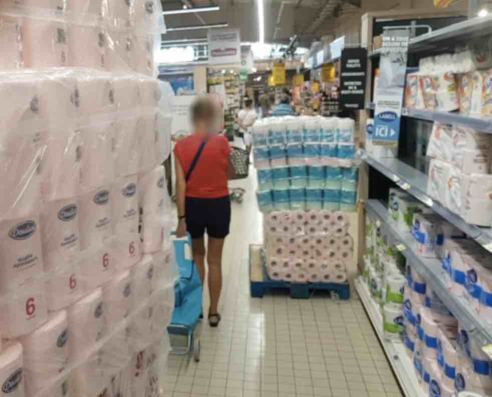 Ruée sur le papier toilette, le retour !