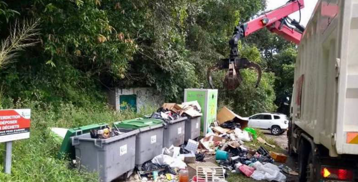 Dépôts sauvages : L'entreprise retire les déchets à ses frais