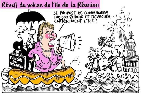 Un dessin de Plantu en hommage au personnel soignant du CHU de La Réunion