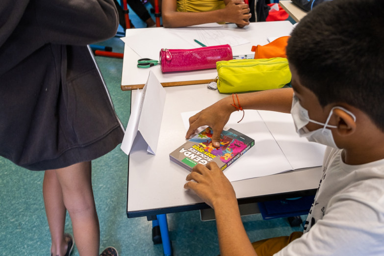 Rentrée scolaire 2021/2022 à Saint-Paul : 3 700 agendas scolaires pour les élèves de CM1 et CM2