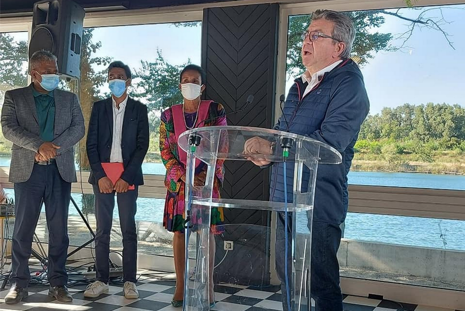Huguette Bello apporte son soutien à Jean-Luc Mélenchon pour la présidentielle