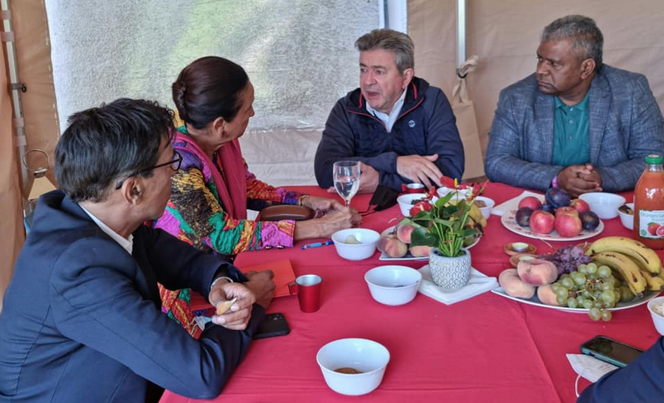 Huguette Bello apporte son soutien à Jean-Luc Mélenchon pour la présidentielle