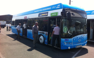 Le réseau Citalis se dote de six nouveaux bus hybrides