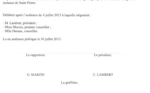 Multiplexe sur le front de mer de St-Pierre : Le permis de construire annulé