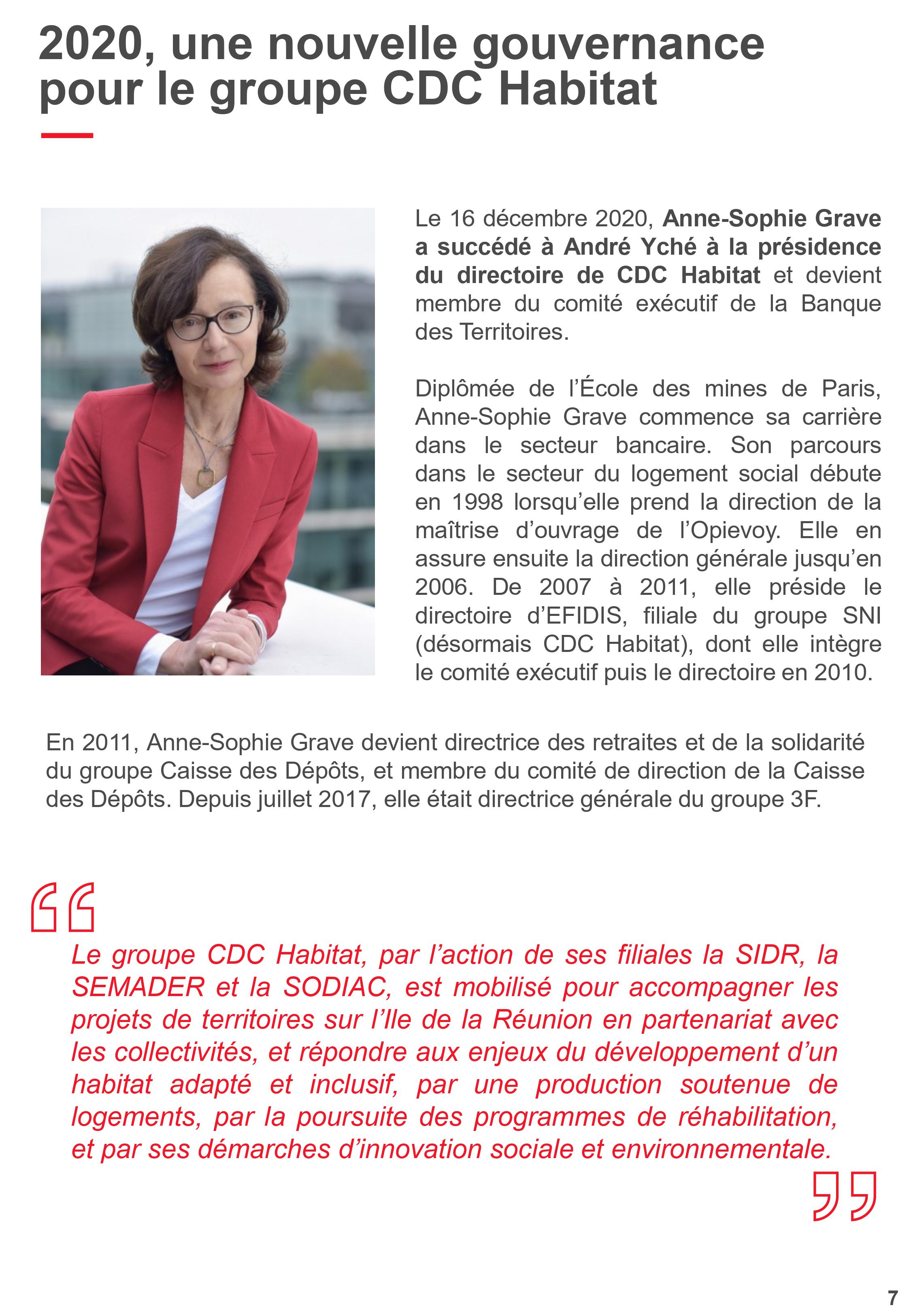 La CDC Habitat dresse le bilan de l’année 2020 et annonce la suite