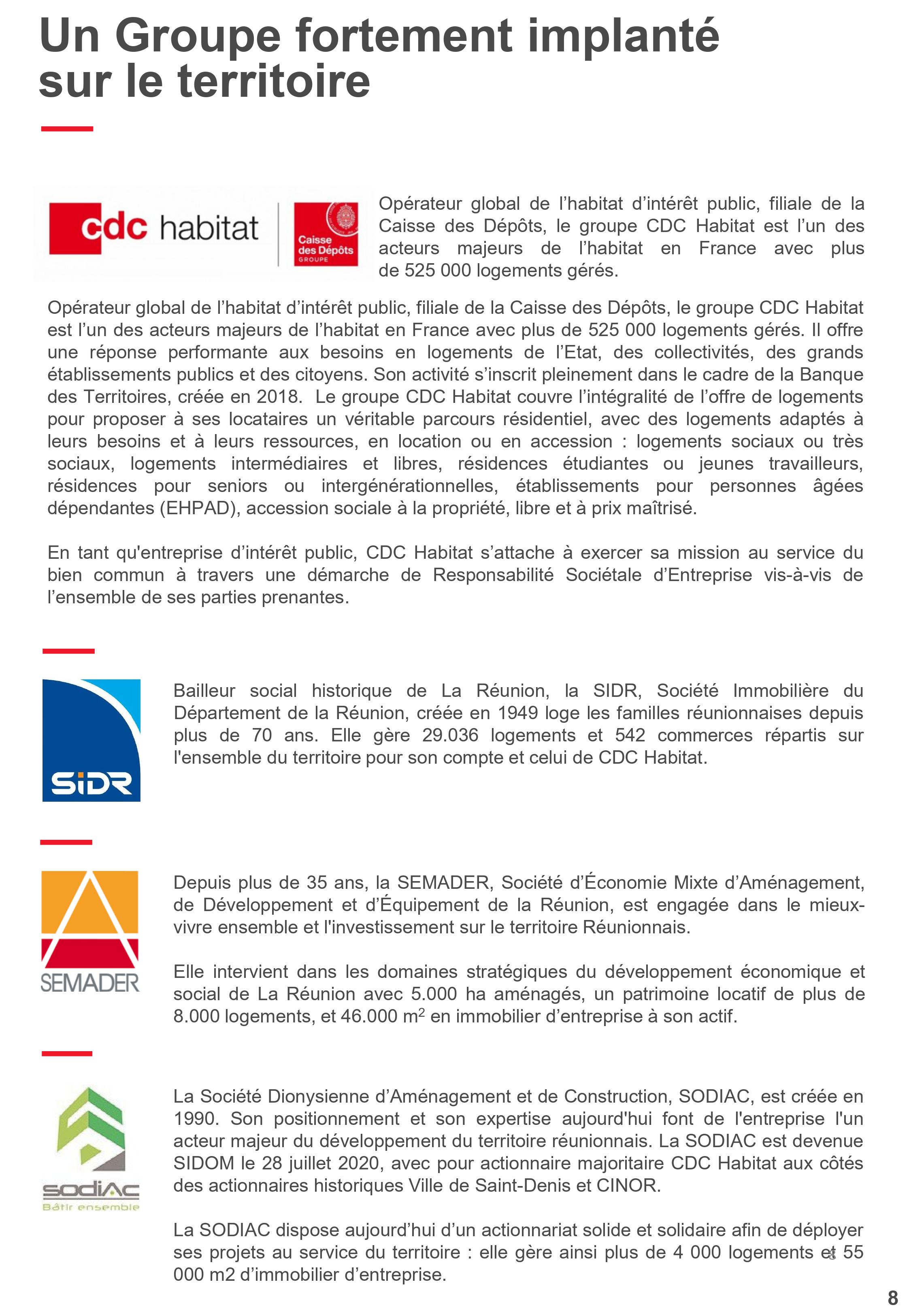 La CDC Habitat dresse le bilan de l’année 2020 et annonce la suite