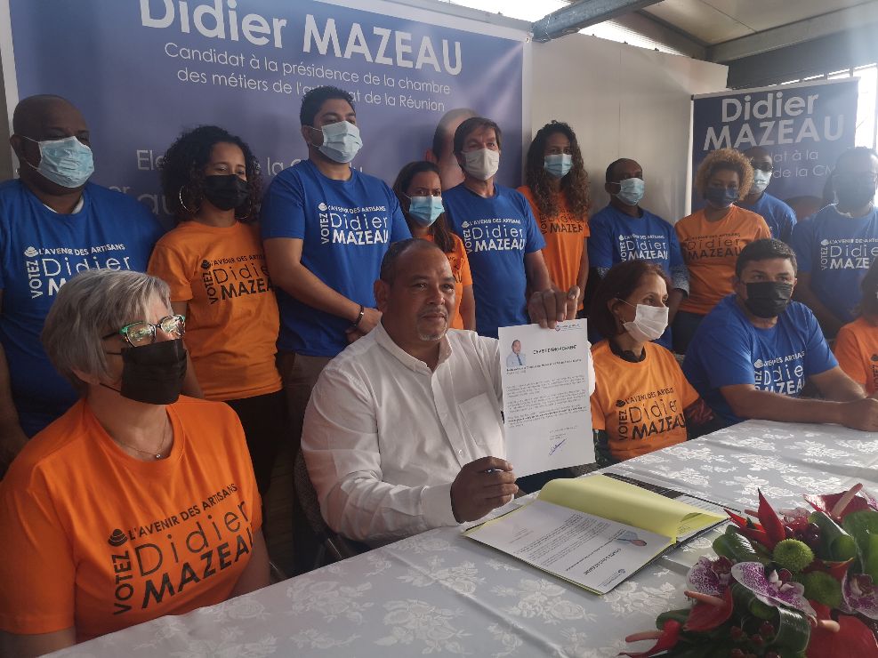 Didier Mazeau se consacrera à 100% à la Chambre de Métiers et de l'Artisanat