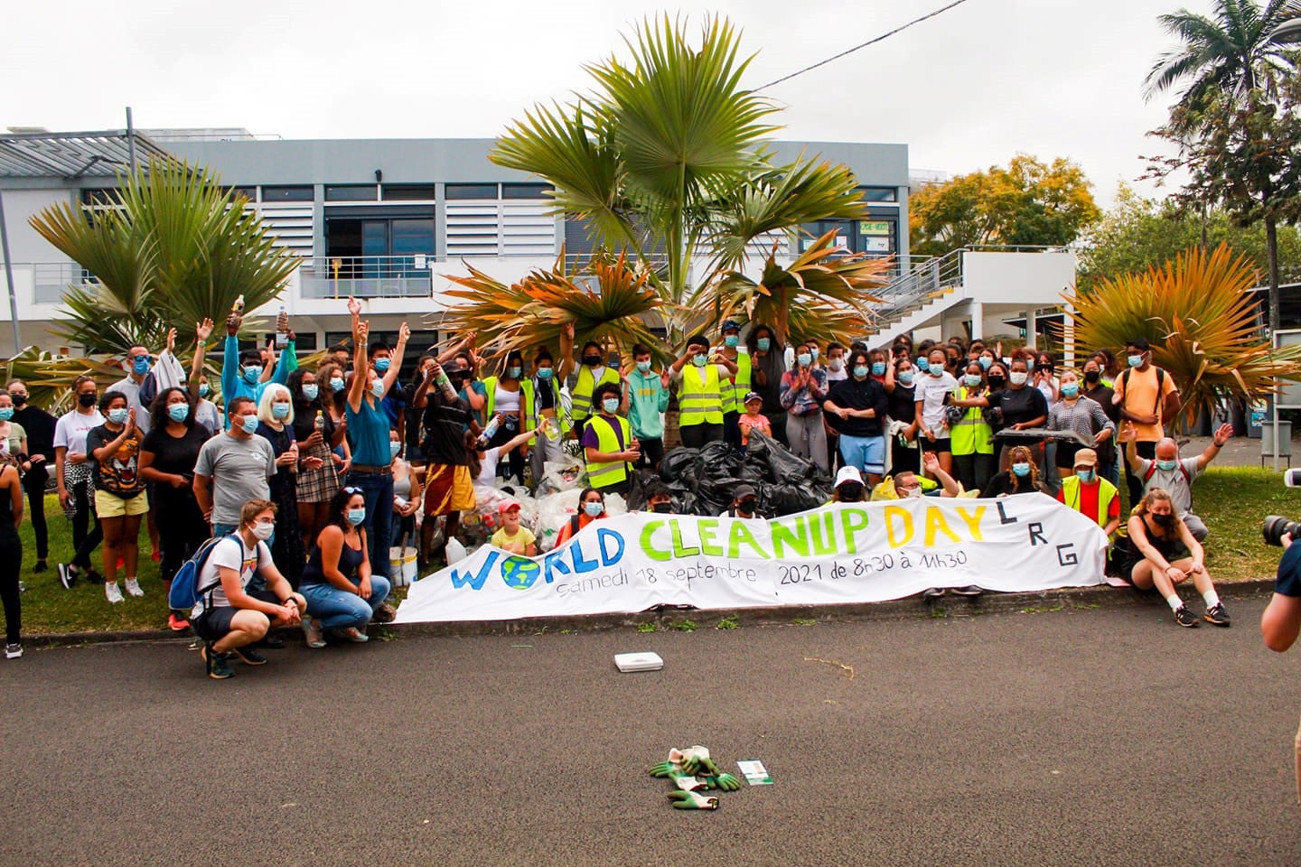 ?World Clean Up Day 2021 : 24 tonnes de déchets collectés à La Réunion