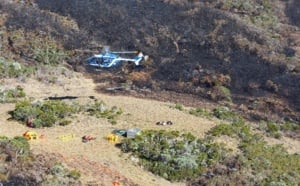 Retour en images sur l'incendie de la Roche Ecrite