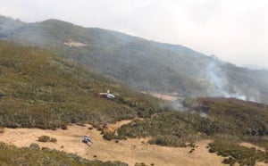 Retour en images sur l'incendie de la Roche Ecrite