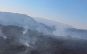 Retour en images sur l'incendie de la Roche Ecrite