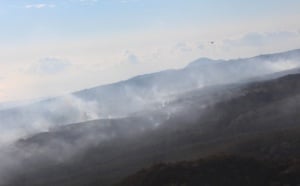 Retour en images sur l'incendie de la Roche Ecrite