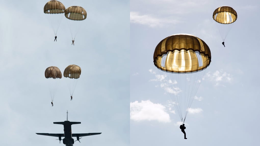Photos - Le 2e RPIMA célèbre Saint-Michel, protecteur des parachutistes