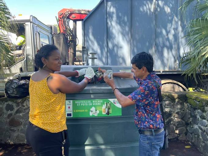 St-André : Evacuation de VHU, tri des déchets et pose de borne à verre au programme