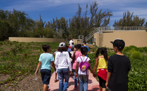 Visite guidée de la nouvelle station épuration de l'Etang-Salé
